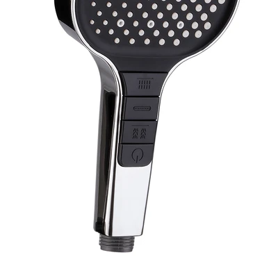 Gambar Acroz Hand Shower 4 Pancuran Dengan Tombol - Silver Chrome