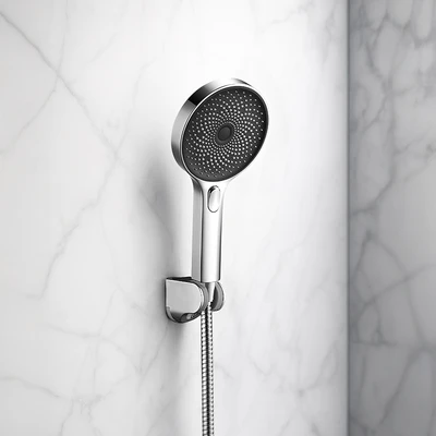 Gambar Acroz Set Hand Shower 3 Semprotan Galaxy - Siver Chrome