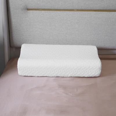 Gambar Sleeplite 60x35 cm Bantal Ergonomis Airy Fiber - Putih