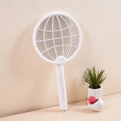 Gambar Krisbow Raket Nyamuk Foldable Rechargeable - Putih