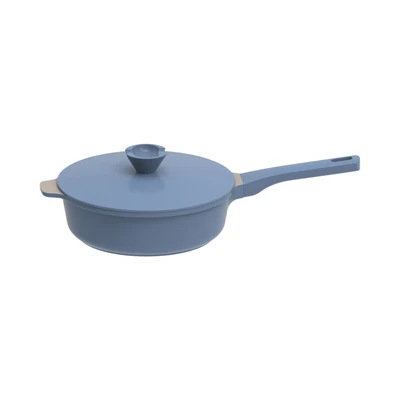 Gambar Cooking Color Set Zena Wajan Penggorengan Aluminium 24 cm - Biru