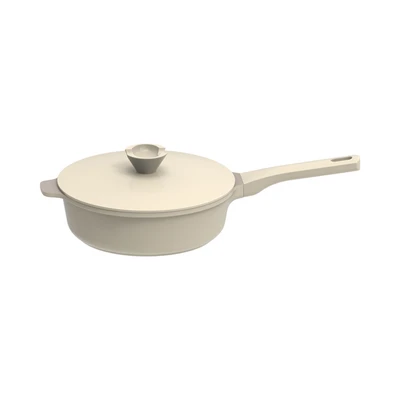 Gambar Cooking Color Set Zena Wajan Penggorengan Aluminium 24 cm - Krem