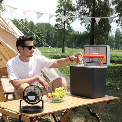 Gambar Otto Klasse 20 ltr Cooler Box Top Loading Cool & Warm - Hitam/ Abu-Abu