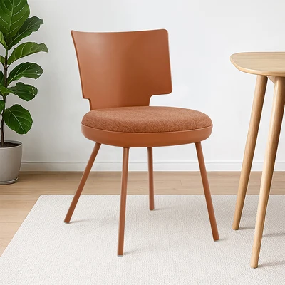 Gambar Informa Floria Kursi Fabric - Oranye Terracotta