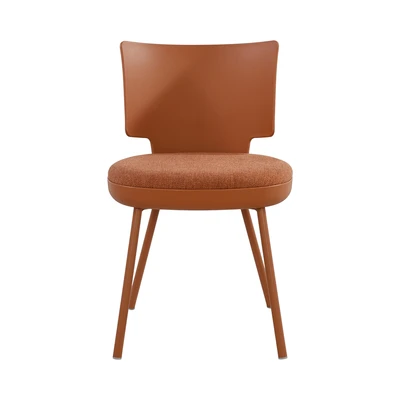 Gambar Informa Floria Kursi Fabric - Oranye Terracotta