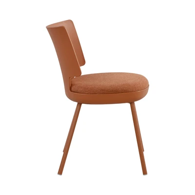 Gambar Informa Floria Kursi Fabric - Oranye Terracotta