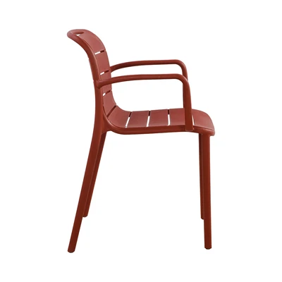 Gambar Informa Fulla Kursi Teras Stackable Plastik - Merah