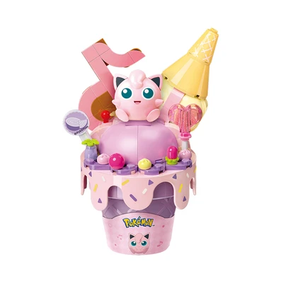 Gambar Keepplay Pokemon Jigglypuff Cone Set 129 Pcs - Pink
