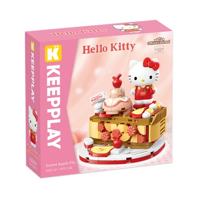 Gambar Keepplay Sanrio Hello Kitty Sweet Apple Pie Set 136 Pcs K20859 - Mix