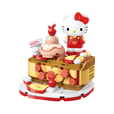 Gambar Keepplay Sanrio Hello Kitty Sweet Apple Pie Set 136 Pcs K20859 - Mix