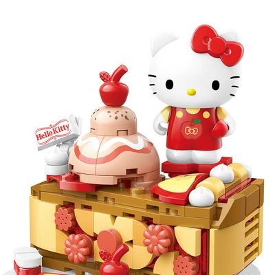 Gambar Keepplay Sanrio Hello Kitty Sweet Apple Pie Set 136 Pcs K20859 - Mix