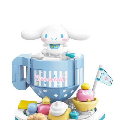 Gambar Keepplay Sanrio Cinnamoroll Strawberry Mousse Set 150 Pcs K20861 - Biru/putih