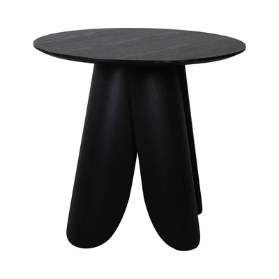 Gambar Informa Senno Meja Makan Round 80x80x75 cm - Hitam