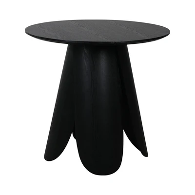 Gambar Informa Senno Meja Makan Round 80x80x75 cm - Hitam
