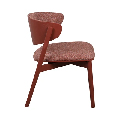 Gambar Informa Sanae Kursi Lounge Fabric - Merah