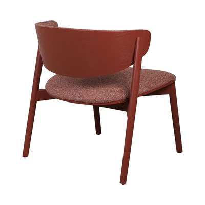 Gambar Informa Sanae Kursi Lounge Fabric - Merah