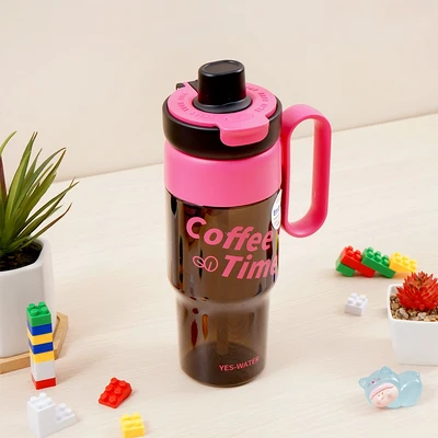 Jual Ataru Botol Minum Tritan Dengan Infuser Handle 850 Ml Random ...