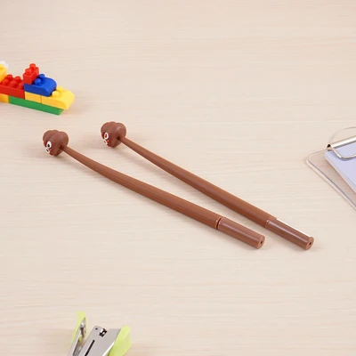 Gambar Ataru Pulpen Hitam 0.5 mm Shacking Poo Random