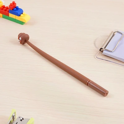 Gambar Ataru Pulpen Hitam 0.5 mm Shacking Poo Random