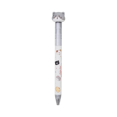 Gambar Ataru Pulpen Gel Hitam 0.5 mm Decompression Cat Diary  Random