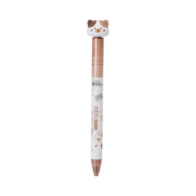 Gambar Ataru Pulpen Gel Hitam 0.5 mm Decompression Cat Diary  Random