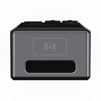 Gambar Krisbow Power Station Baterai Portable 600 Watt Xpps600 - Hitam