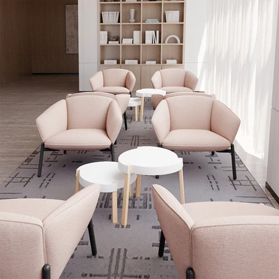 Gambar Informa Sonna Kursi Lounge 1 Seater - Pink