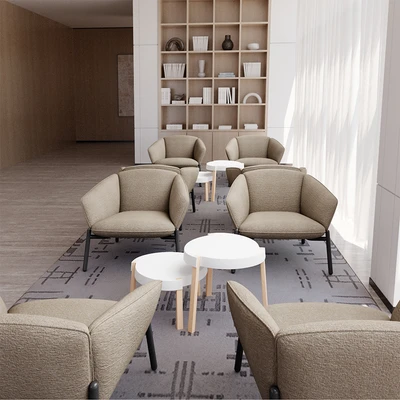 Gambar Informa Sonna Kursi Lounge 1 Seater - Cokelat