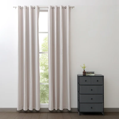 Gambar Informa Manhill Gorden Jacquard 140x250 cm Set 2 pcs - Krem Beige