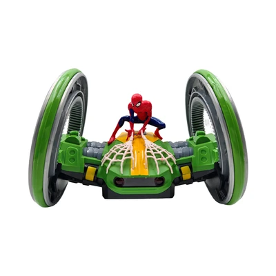 Gambar Top Gear Mkb Two Wheeled Strike Spiderman 2 Rounds Remote Control - Hijau