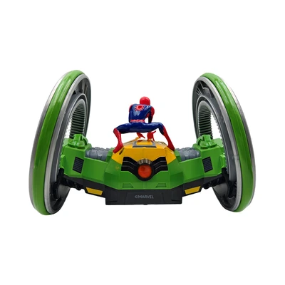 Gambar Top Gear Mkb Two Wheeled Strike Spiderman 2 Rounds Remote Control - Hijau