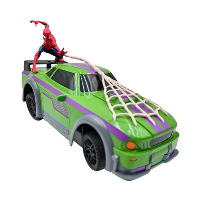 Gambar Top Gear Mkb Swaying Car Spiderman Rocking Remote Control - Hijau