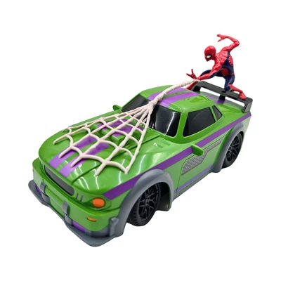 Gambar Top Gear Mkb Swaying Car Spiderman Rocking Remote Control - Hijau