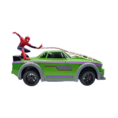 Gambar Top Gear Mkb Swaying Car Spiderman Rocking Remote Control - Hijau