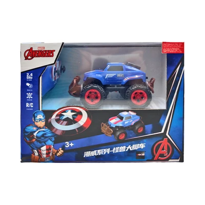 Gambar Top Gear Mkb Off Road Monster Truck Captain America Remote Control - Biru