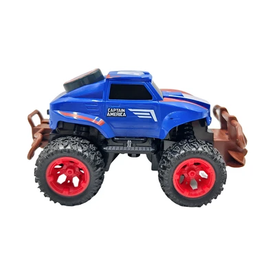 Gambar Top Gear Mkb Off Road Monster Truck Captain America Remote Control - Biru