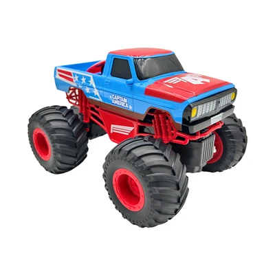 Gambar Top Gear Mkb Off Road Truck Captain America Remote Control - Biru/merah