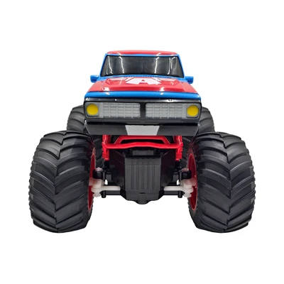 Gambar Top Gear Mkb Off Road Truck Captain America Remote Control - Biru/merah