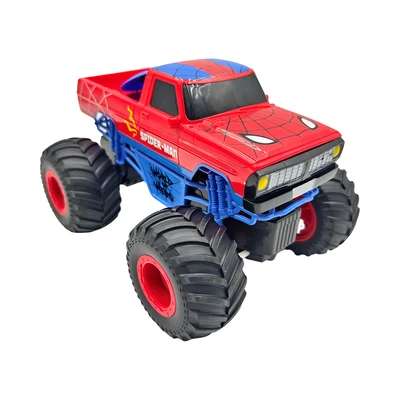 Gambar Top Gear Mkb Off Road Truck Spiderman Remote Control - Merah/biru
