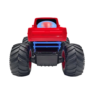 Gambar Top Gear Mkb Off Road Truck Spiderman Remote Control - Merah/biru