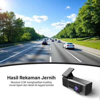 Gambar Otto Klasse Kamera Dashboard Mobil Front - Abu-Abu