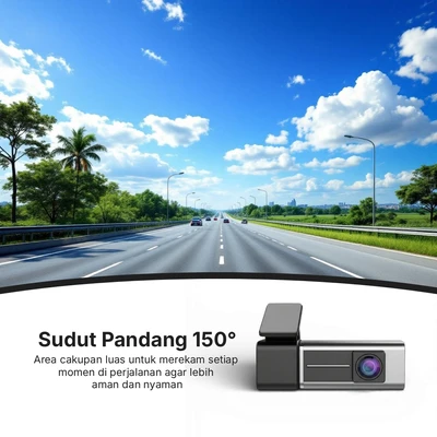 Gambar Otto Klasse Kamera Dashboard Mobil Front - Abu-Abu