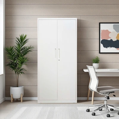 Gambar Informa Gavin Kabinet Kantor 2 Pintu Ayun Metal High - Putih