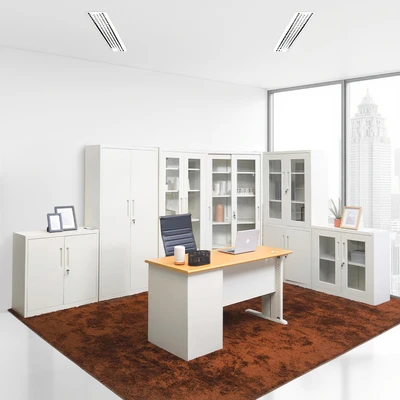 Gambar Informa Gavin Kabinet Kantor 2 Pintu Ayun Metal High - Putih