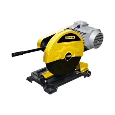 Gambar Krisbow Mesin Pemotong Pipa Metal 16 Inch 2200 Watt 380V Ircm164 - Kuning