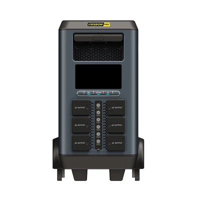 Gambar Krisbow Power Station Baterai Portable 5500 Watt Xpps5500 - Hitam