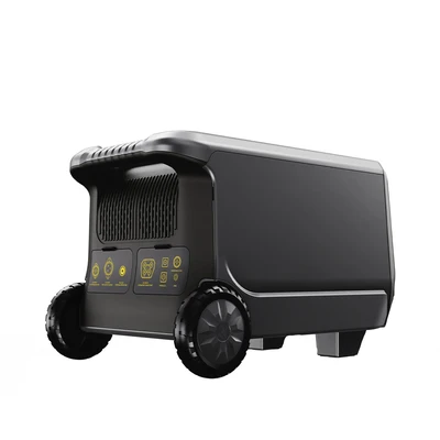 Gambar Krisbow Power Station Baterai Portable 2400 Watt Xpps2400 - Hitam