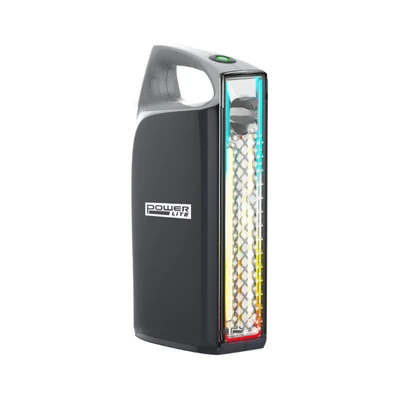 Gambar Powerlite Lampu Senter & Lentera Darurat LED RGB 10 Watt 1000 Lumen - Hitam