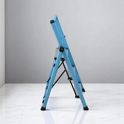 Gambar Krisbow 1 Mtr Tangga Lipat Slim 3 Step - Biru