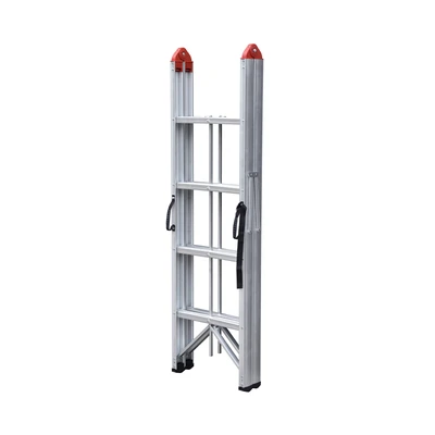 Gambar Fixsteps 1.5 Mtr Tangga Lipat Aluminium Stick 2X4 Step - Silver